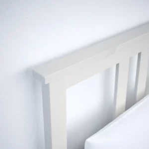قاب تخت سفید رنگ/لوروی سایز ۱۶۰x۲۰۰ ایکیا مدل HEMNES