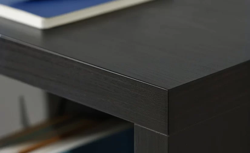 میز تحریر مشکی-قهوهای ایکیا مدل KALLAX