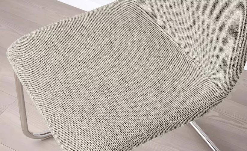 صندلی بژ/قهوه‌ای ایکیا مدل LUSTEBO