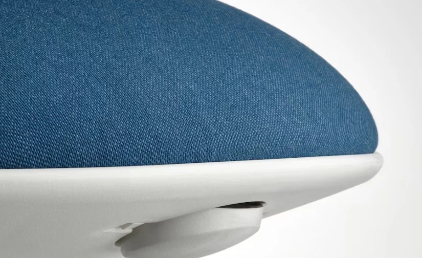 تکیه‌گاه ایستاده سفید/آبی تیره ایکیا مدل NILSERIK