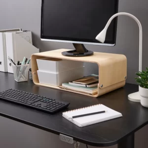 پایه لپ‌تاپ/مانیتور چوب توس ایکیا مدل VATTENKAR