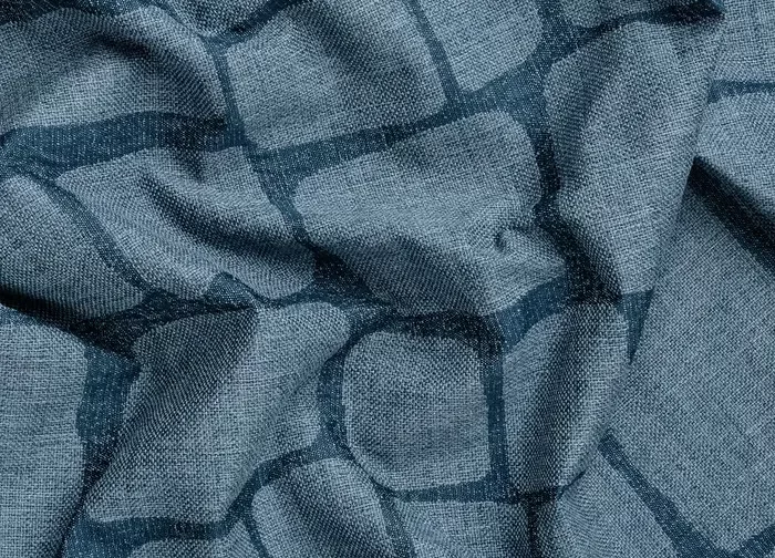 یک جفت پرده ضخیم آبی روشن/با نوار تزئینی ایکیا مدل LÖNNSTÄVMAL