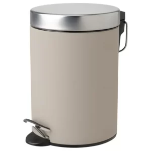 سطل زباله بژ ۳ لیتری ایکیا مدل EKOLN
