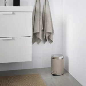 سطل زباله بژ ۳ لیتری ایکیا مدل EKOLN