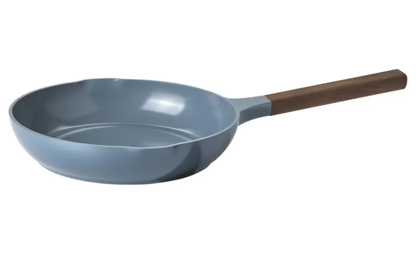 ماهیتابه با روکش نچسب/چوبی خاکستری تیره-آبی سایز ۲۴ ایکیا مدل KLIPPFISK