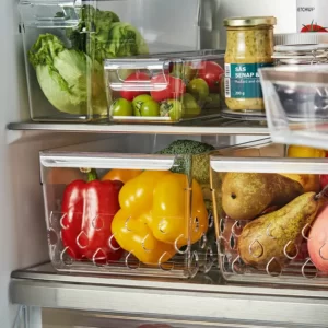 سبد نگهداری مواد غذایی برای یخچال شفاف ایکیا مدل KLIPPKAKTUS