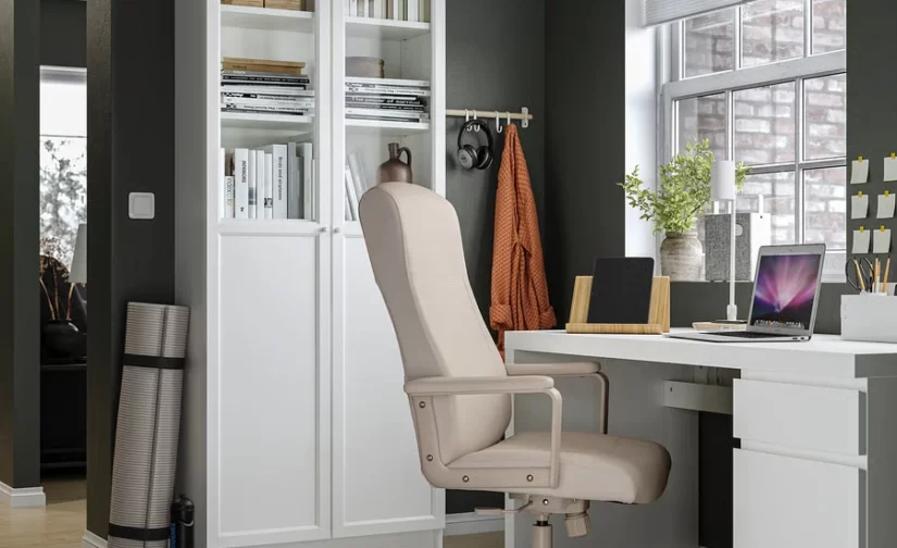 صندلی گردان بژ موروم ایکیا مدل MILLBERGET