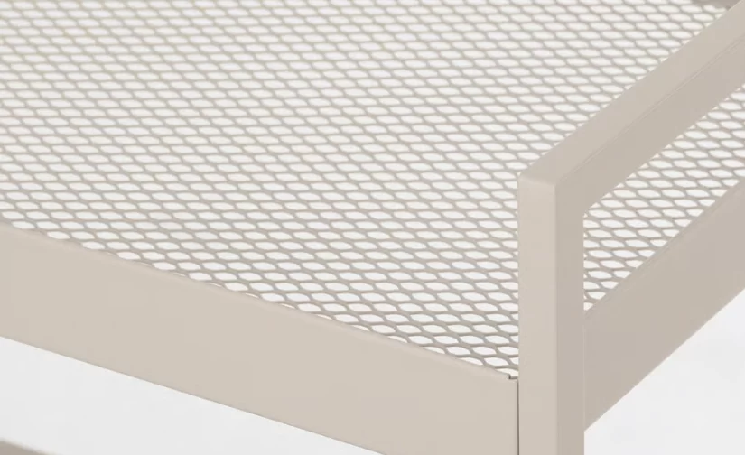 ترولی بژ سایز ۵۰.۵x۳۰x۸۳ ایکیا مدل NISSAFORS