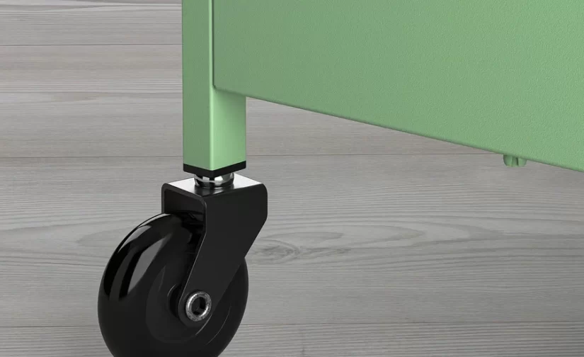 ترولی سبز روشن سایز ۵۰.۵x۳۰x۸۳ ایکیا مدل NISSAFORS