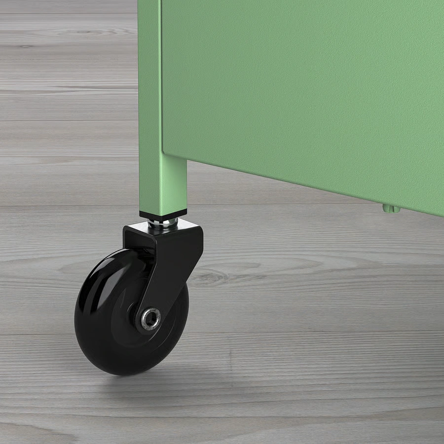 ترولی سبز روشن سایز ۵۰.۵x۳۰x۸۳ ایکیا مدل NISSAFORS