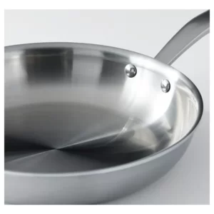 ماهیتابه استیل ضد زنگ/خاکستری سایز 28 ایکیا مدل SENSUELL