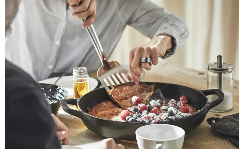 ماهیتابه چدنی سایز ۳۲ سانتیمتر ایکیا مدل VARDAGEN