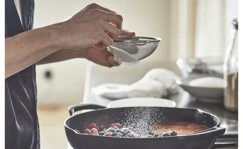 ماهیتابه چدنی سایز ۳۲ سانتیمتر ایکیا مدل VARDAGEN