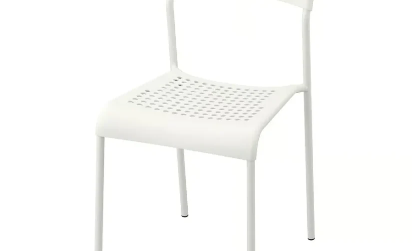 صندلی سفید ایکیا مدل ADDE