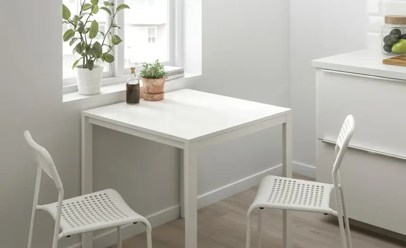 صندلی سفید ایکیا مدل ADDE