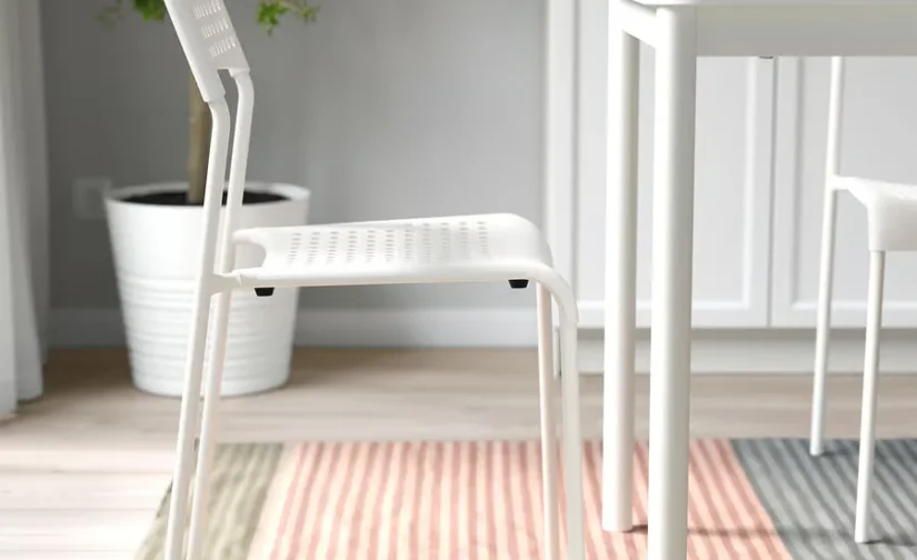 صندلی سفید ایکیا مدل ADDE