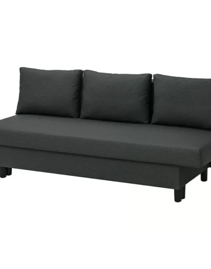 مبل تختخواب شو سه نفره، کنیسا، خاکستری تیره ایکیا مدل ÄLVDALEN