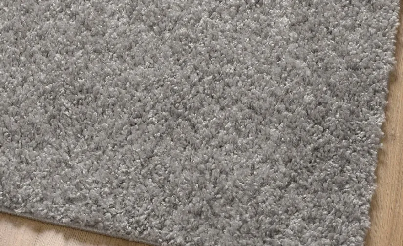 فرش پرز بلند خاکستری سایز ۱۲۰x۱۸۰ ایکیا مدل ÄRENDE