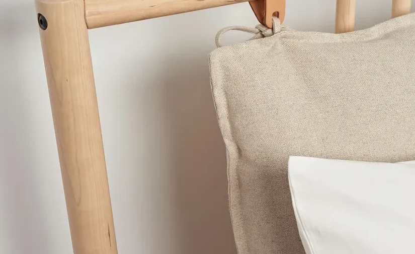 قاب تخت روکش توس سایز ۱۶۰x۲۰۰ ایکیا مدل BJÖRKSNÄS