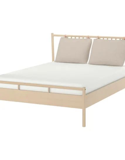 قاب تخت روکش توس سایز ۱۶۰x۲۰۰ ایکیا مدل BJÖRKSNÄS