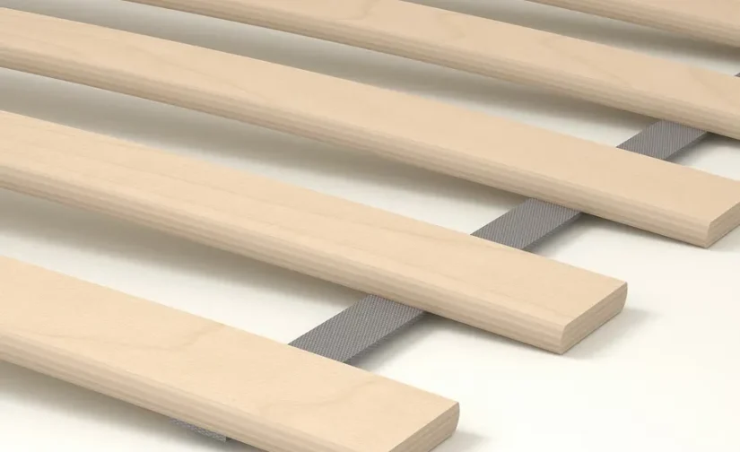 قاب تخت روکش توس سایز ۱۶۰x۲۰۰ ایکیا مدل BJÖRKSNÄS