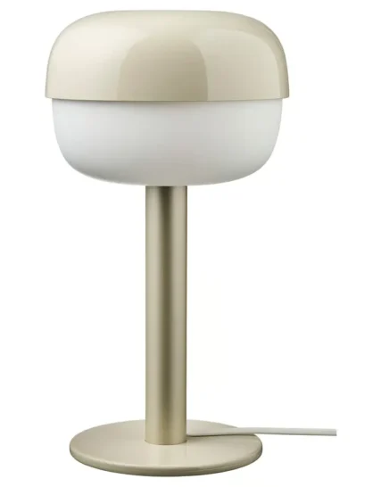 چراغ رومیزی بژ ۳۶ سانتی‌متری ایکیا مدل BLÅSVERK