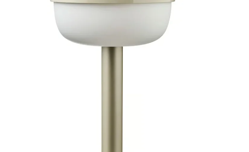 چراغ رومیزی بژ ۳۶ سانتیمتری ایکیا مدل BLÅSVERK