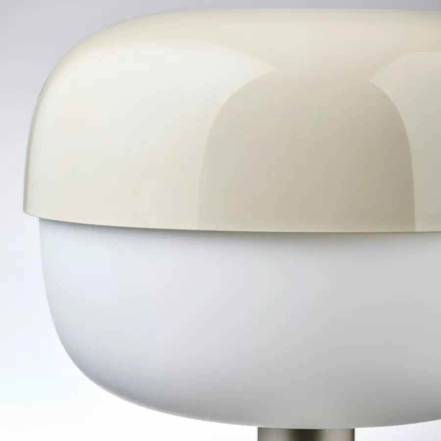 چراغ رومیزی بژ ۳۶ سانتیمتری ایکیا مدل BLÅSVERK