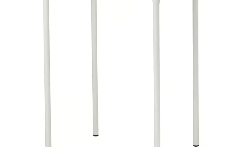 میز مناسب فضای باز سفید سایز ۵۰x۴۴ ایکیا مدل FEJAN