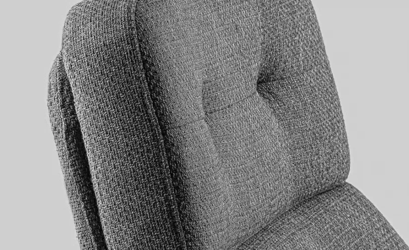 صندلی چرخدار لجده خاکستری/مشکی ایکیا مدل HAVBERG