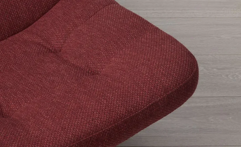 صندلی چرخدار لجده قرمز/قهوه ای ایکیا مدل HAVBERG