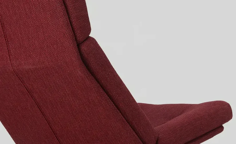 صندلی چرخدار لجده قرمز/قهوه ای ایکیا مدل HAVBERG