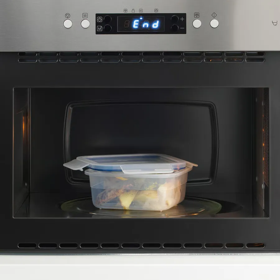 مجموعه 6 عددی ظرف غذا با درب پلاستیکی ایکیا مدل IKEA 365+