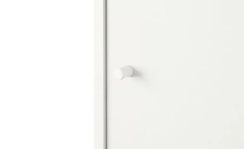 کمد لباس با درهای کشویی سفید سایز ۱۱۷x۱۷۶ ایکیا مدل KLEPPSTAD