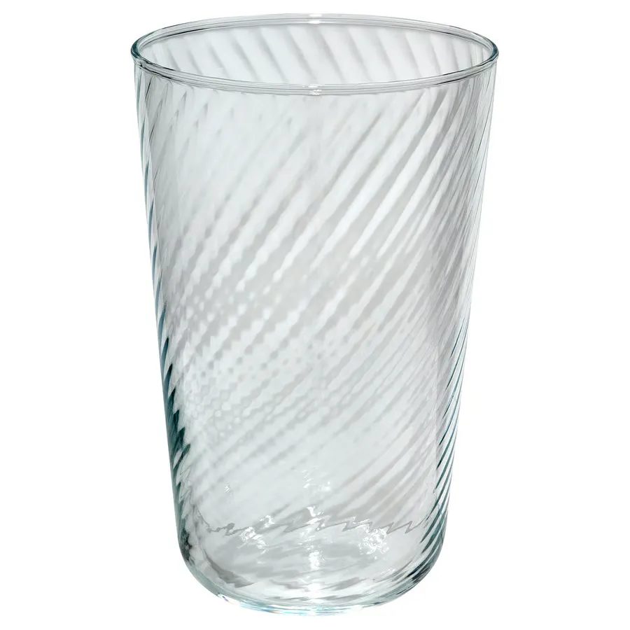لیوان شیشه ای شفاف 400 میلی لیتر ایکیا مدل KLIPPLAX