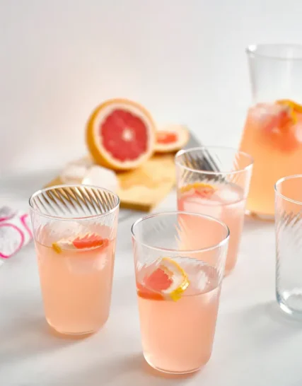 لیوان شیشه ای شفاف 400 میلی لیتر ایکیا مدل KLIPPLAX