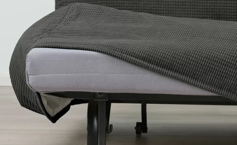 مبل تختخواب شو 2نفره ونسبرو خاکستری تیره ایکیا مدل LYCKSELE LÖVÅS