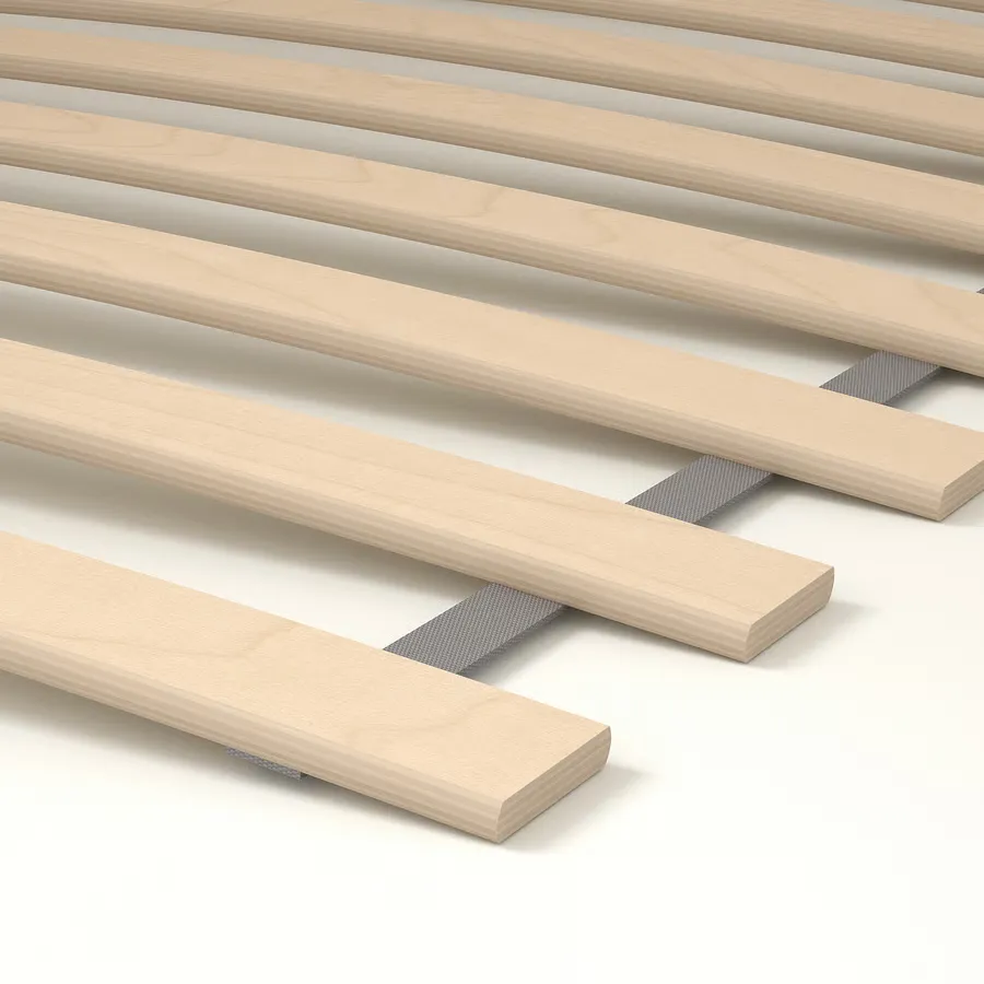 قاب تخت بلند سفید/لوری سایز ۱۲۰x۲۰۰ ایکیا مدل MALM