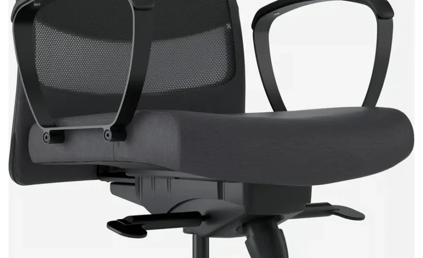 صندلی اداری ویسل خاکستری تیره متوسط ایکیا مدل MARKUS