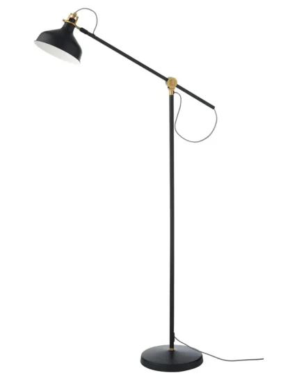 چراغ مطالعه/زمینی ایستاده مشکی ایکیا مدل RANARP