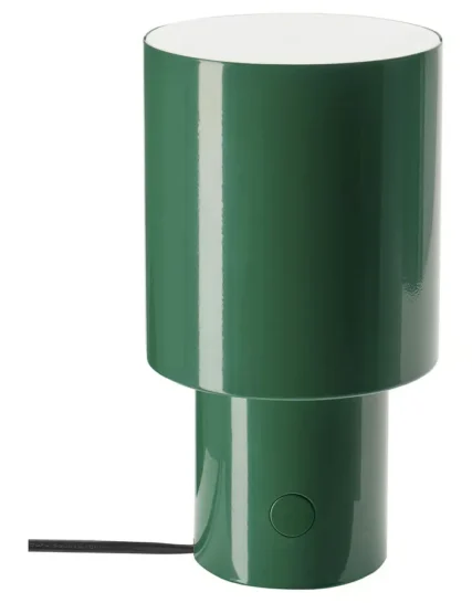 چراغ رومیزی سبز/قابل تنظیم نور ۲۲ سانتی‌متر ایکیا مدل SPETSBOJ