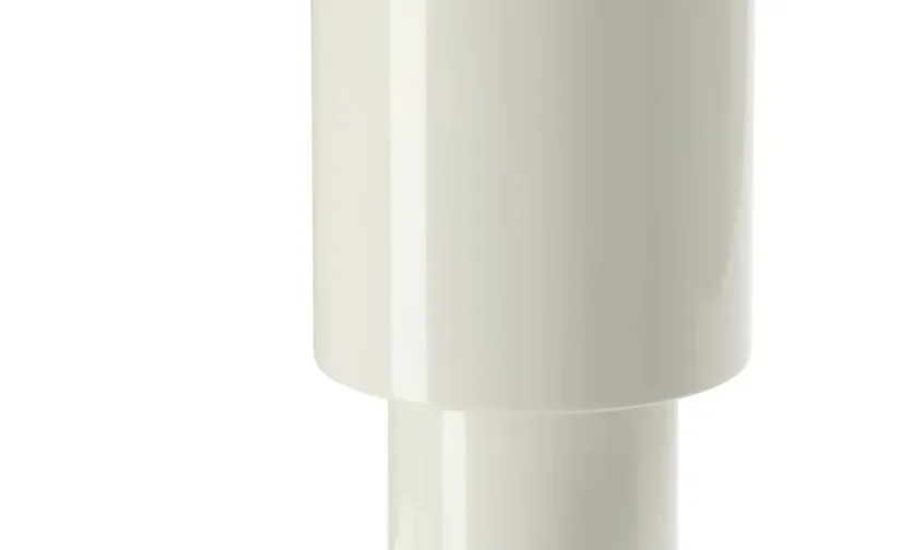 چراغ رومیزی سفید/قابل تنظیم نور ۲۲ سانتی‌متر ایکیا مدل SPETSBOJ