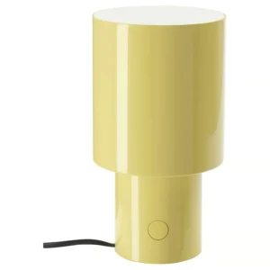 چراغ رومیزی زرد/قابل تنظیم نور ۲۲ سانتی‌متر ایکیا مدل SPETSBOJ