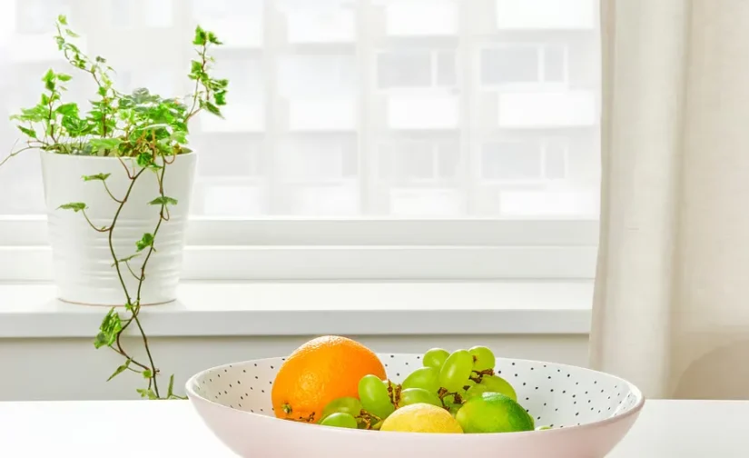 کاسه سرو صورتی 30 سانتیمتر ایکیا مدل STENTICKA