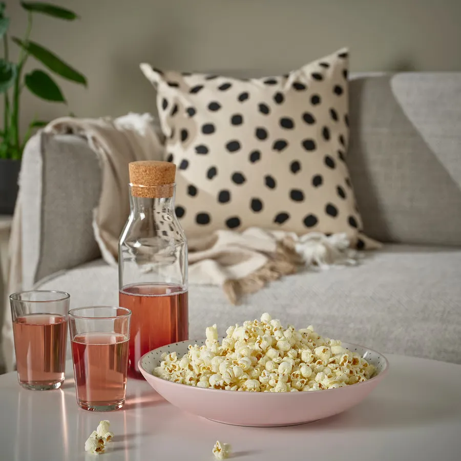 کاسه سرو صورتی 30 سانتیمتر ایکیا مدل STENTICKA