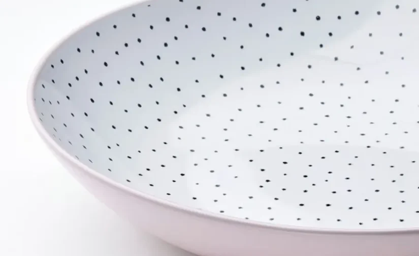 کاسه سرو صورتی 30 سانتیمتر ایکیا مدل STENTICKA