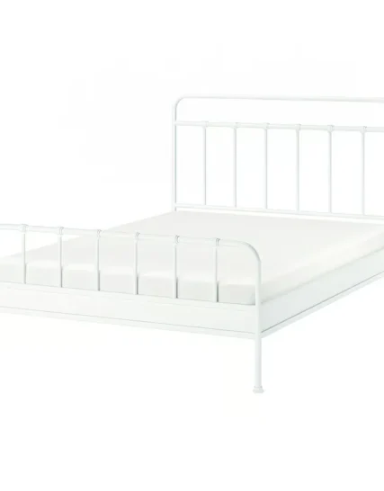 قاب تخت سفید/لوری سایز ۱۶۰x۲۰۰ ایکیا مدل STJÄRNÖ