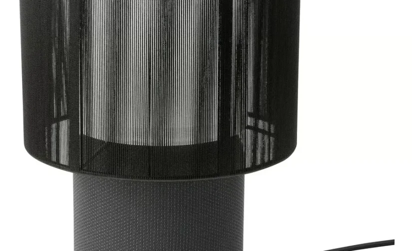 پایه چراغ بلندگو با وای فای مشکی/هوشمند ایکیا مدل SYMFONISK