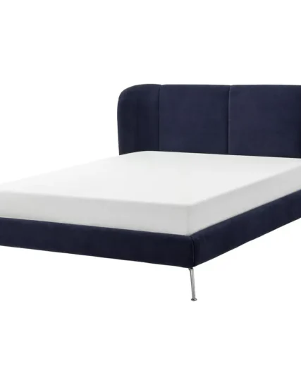 قاب تخت روکش‌دار تالمیرا آبی/مشکی سایز ۱۸۰x۲۰۰ ایکیا مدل TUFJORD