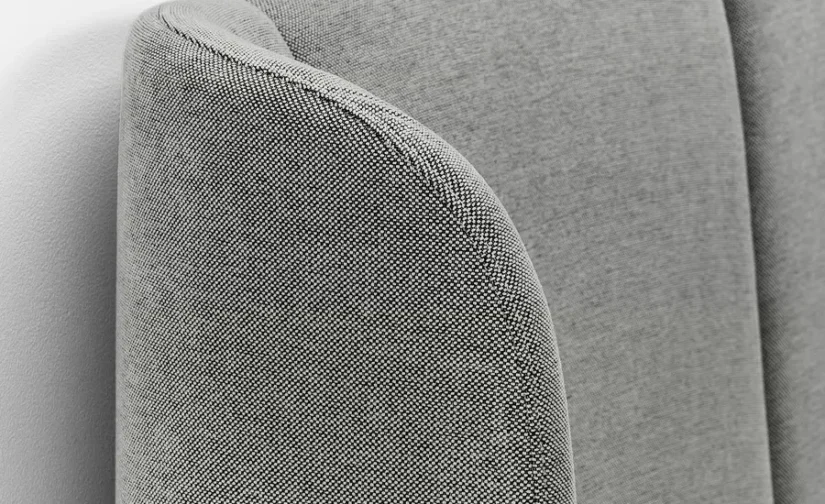 قاب تخت روکش‌دار تالمیرا سفید/مشکی سایز ۱۸۰x۲۰۰ ایکیا مدل TUFJORD